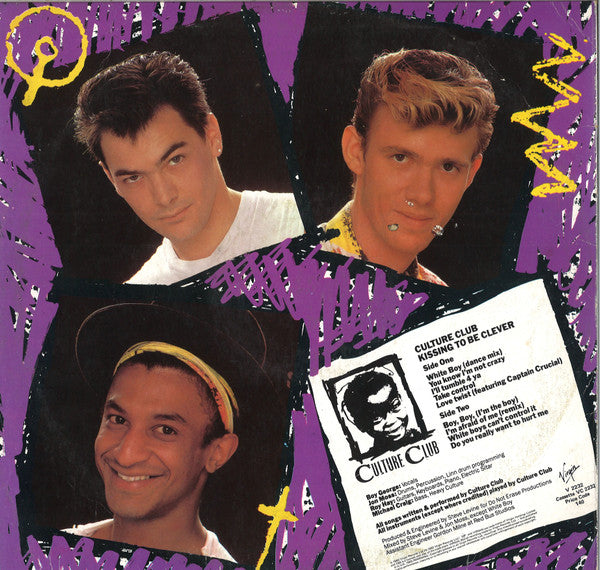 Culture Club – Kissing To Be Clever LP vinyl record, image 2 of 4
