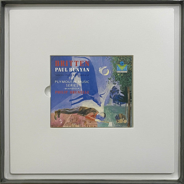 Benjamin Britten, Philip Brunelle, The Plymouth Music Series – Paul Bunyan (2xLP) LP vinyl record, image 9 of 10