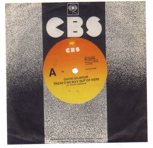 David Gilmour – There's No Way Out Of Here 7" vinyl record, image 1 of 3