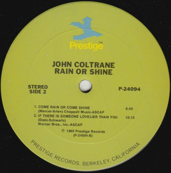 John Coltrane – Rain Or Shine (2xLP) LP vinyl record, image 5 of 7