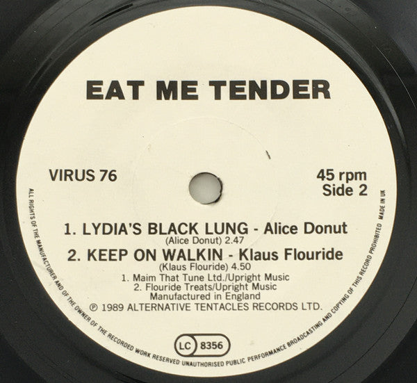 Various – Eat Me Tender 7" vinyl record, image 4 of 4