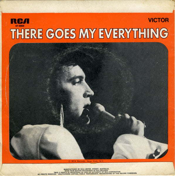 Elvis Presley – I Really Don't Want To Know / There Goes My Everything 7" vinyl record, image 2 of 5