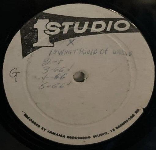 The Cables – What Kind Of World LP vinyl record, image 3 of 3