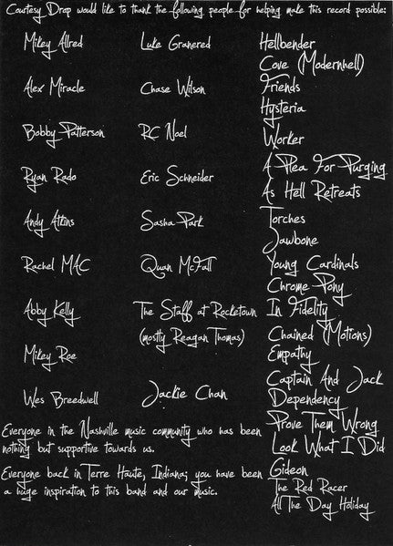 Courtesy Drop – What Makes This Place Worth Calling Our Home LP vinyl record, image 4 of 7