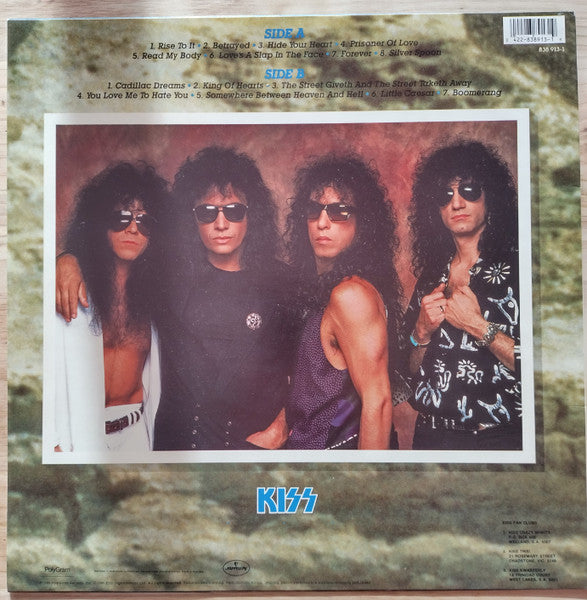 Kiss – Hot In The Shade LP vinyl record, image 2 of 6