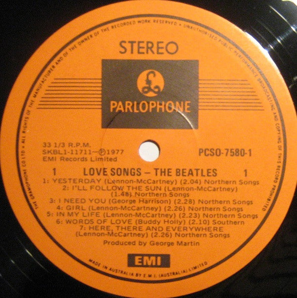 The Beatles – Love Songs (2xLP) LP vinyl record, image 4 of 7