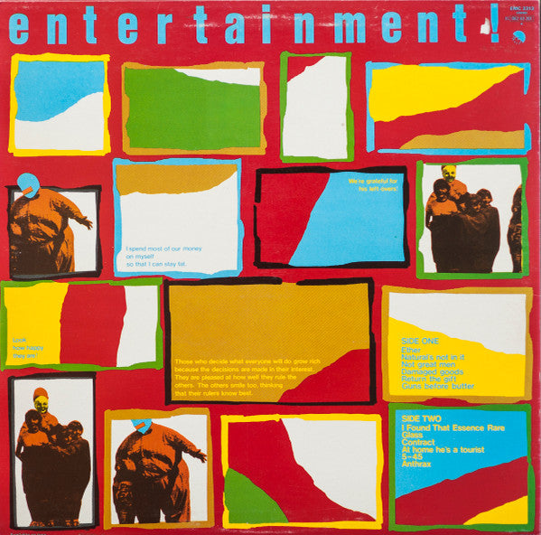 Gang Of Four – Entertainment! LP vinyl record, image 2 of 7