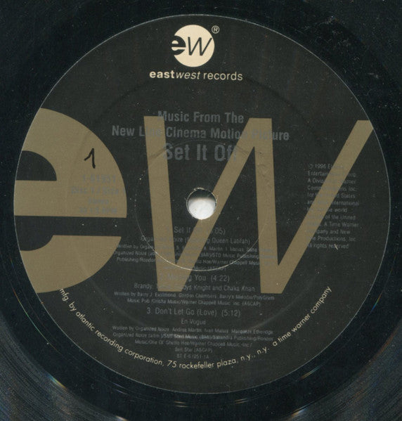 Various – Set It Off (Music From The New Line Cinema Motion Picture) (2xLP) LP vinyl record, image 5 of 8