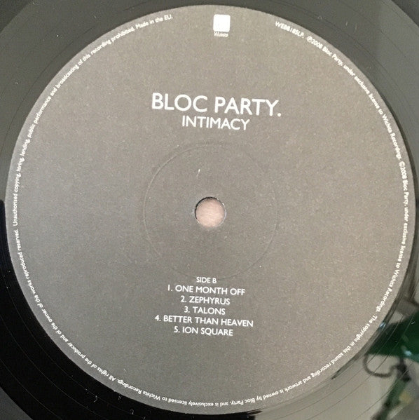 Bloc Party – Intimacy LP vinyl record, image 7 of 7