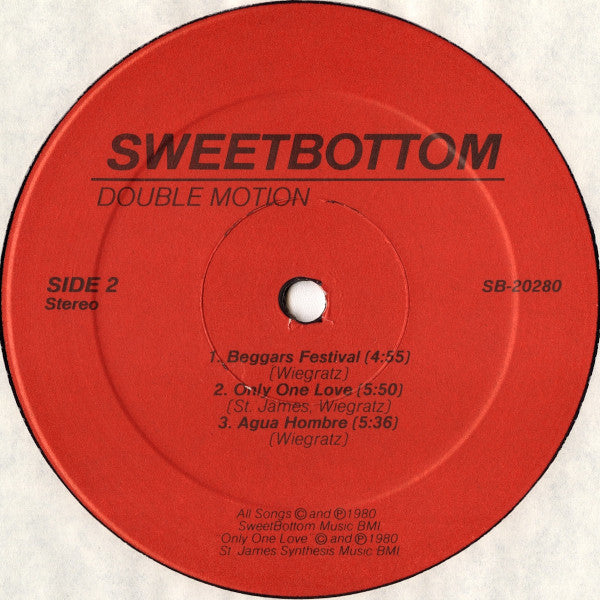 Sweetbottom – Double Motion LP vinyl record, image 4 of 4