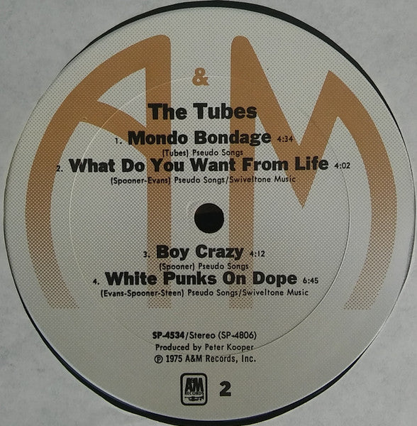 The Tubes – The Tubes LP vinyl record, image 4 of 7