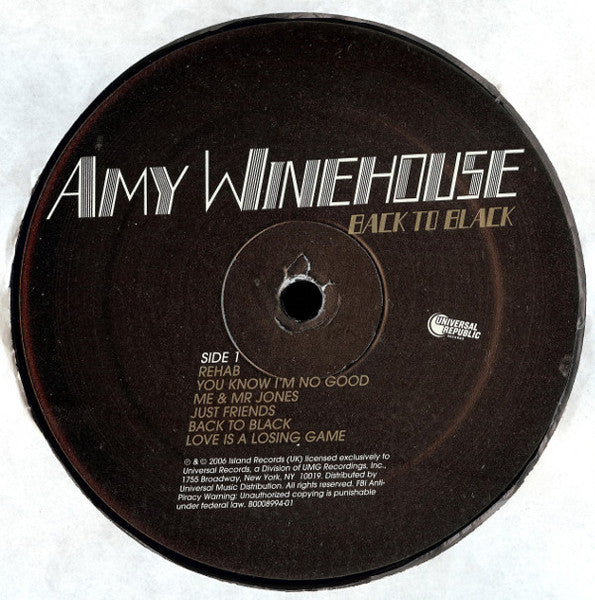 Amy Winehouse – Back To Black LP vinyl record, image 3 of 10