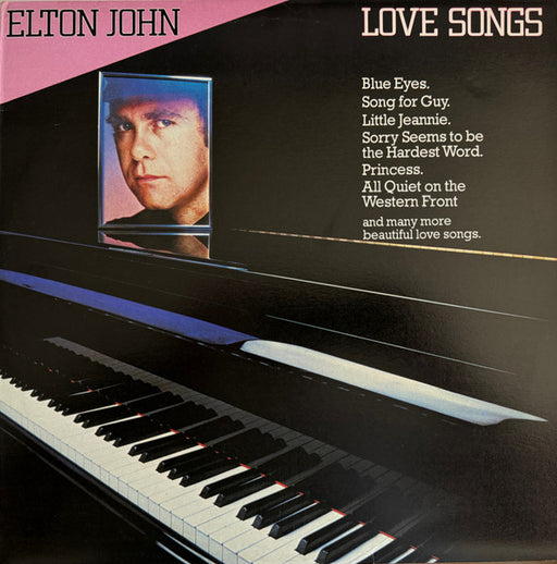 Elton John – Love Songs LP vinyl record, image 1 of 4