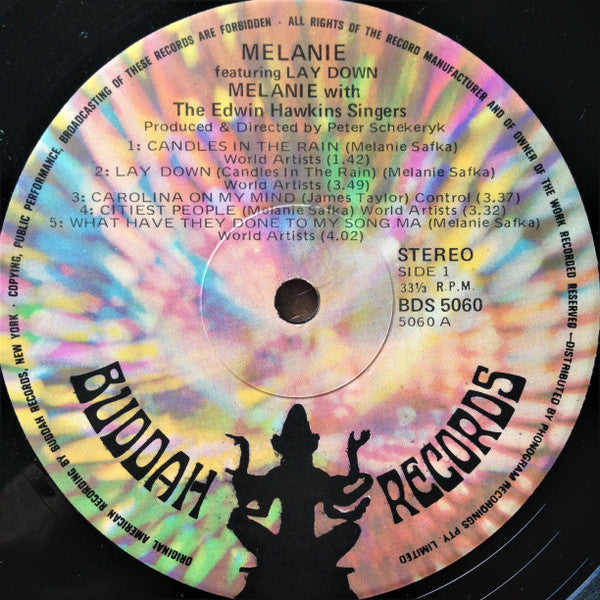 Melanie – Candles In The Rain LP vinyl record, image 5 of 6