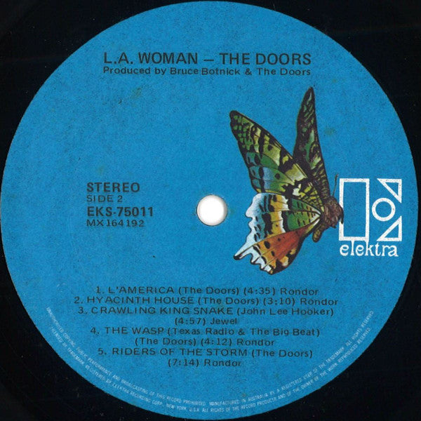 The Doors – L.A. Woman LP vinyl record, image 4 of 4