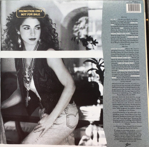 Gloria Estefan – Cuts Both Ways LP vinyl record, image 3 of 5
