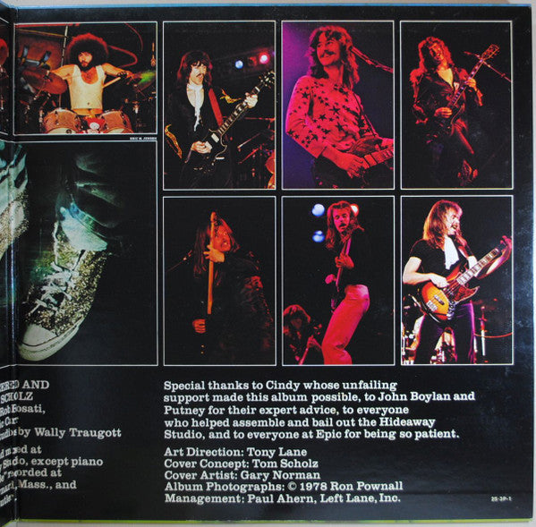 Boston – Don't Look Back LP vinyl record, image 3 of 10