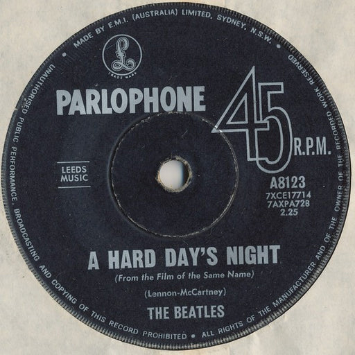 The Beatles – A Hard Day's Night 7" vinyl record, image 1 of 2