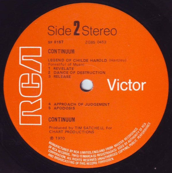 Continuum – Continuum LP vinyl record, image 4 of 5