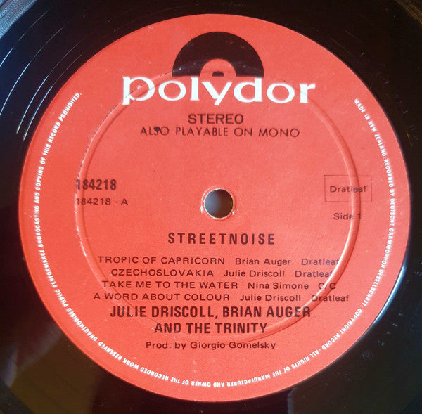 Julie Driscoll, Brian Auger & The Trinity – Streetnoise (2xLP) LP vinyl record, image 5 of 8