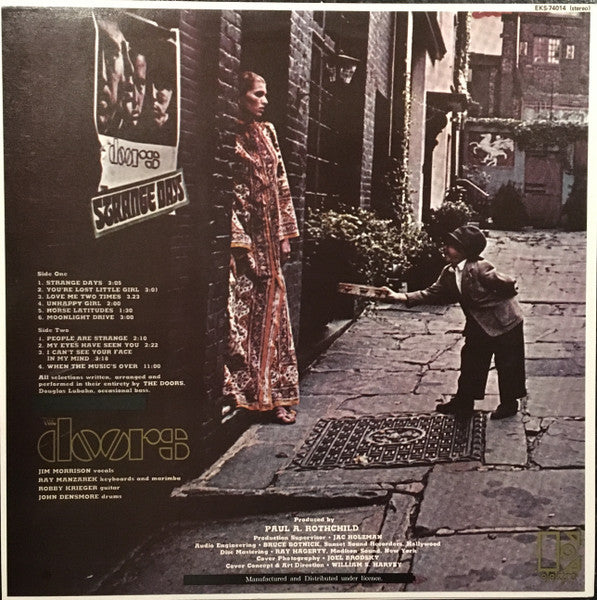 The Doors – Strange Days LP vinyl record, image 2 of 4