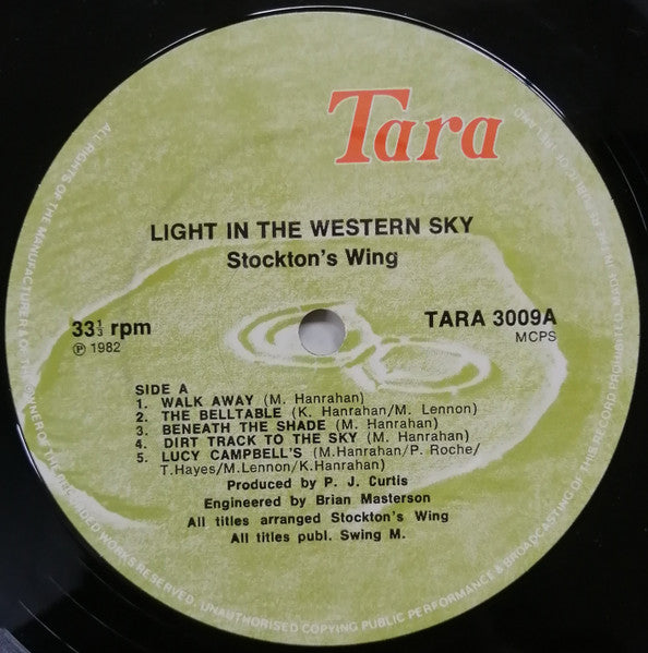 Stockton's Wing – Light In The Western Sky LP vinyl record, image 3 of 6