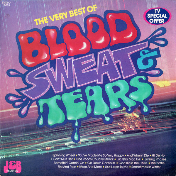 Blood, Sweat And Tears – The Very Best Of Blood, Sweat And Tears LP vinyl record, image 1 of 4