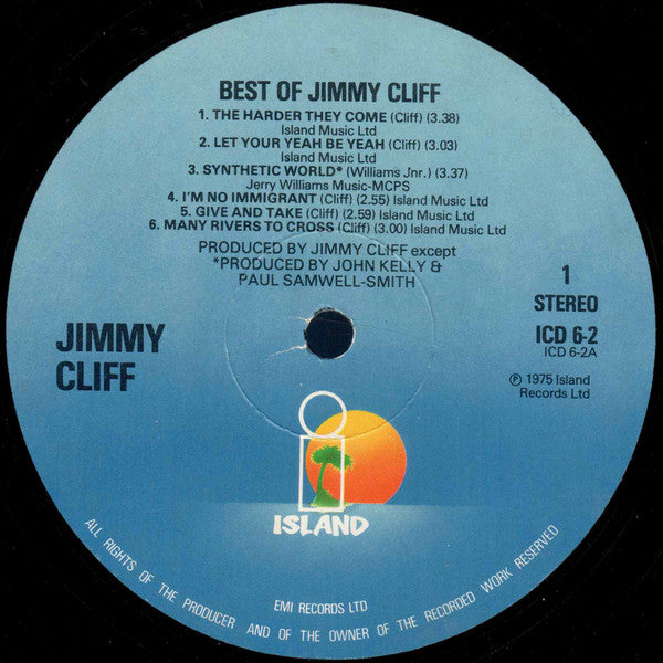 Jimmy Cliff – The Best Of Jimmy Cliff (2xLP) LP vinyl record, image 7 of 8