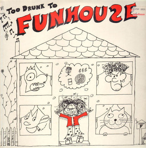 Funhouse – Too Drunk To Funhouse 12" vinyl record, image 1 of 6