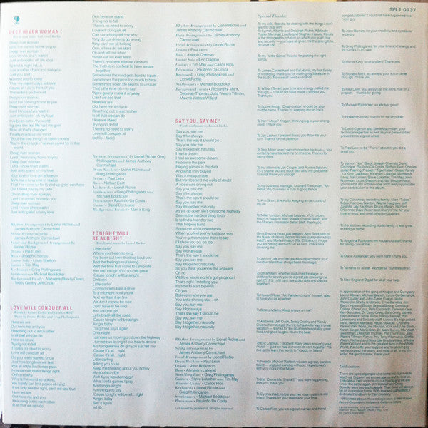 Lionel Richie – Dancing On The Ceiling LP vinyl record, image 5 of 7