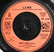 L.A. Mix – Don't Stop (Jammin') 7" vinyl record, image 3 of 4