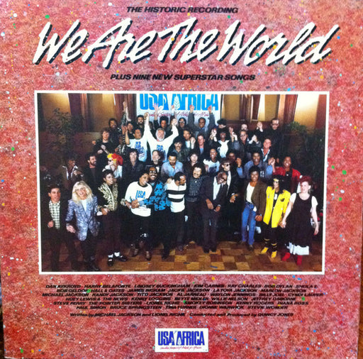 USA For Africa – We Are The World LP vinyl record, image 1 of 6