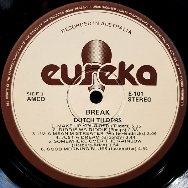 Dutch Tilders – Break LP vinyl record, image 4 of 5