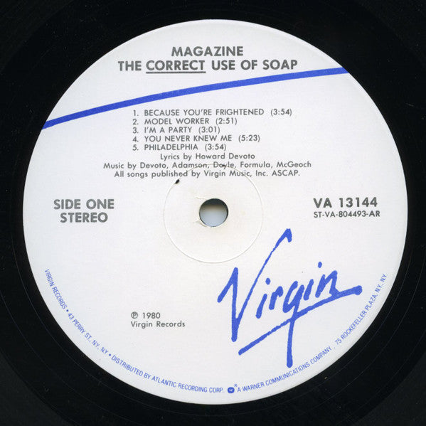Magazine – The Correct Use Of Soap LP vinyl record, image 3 of 4