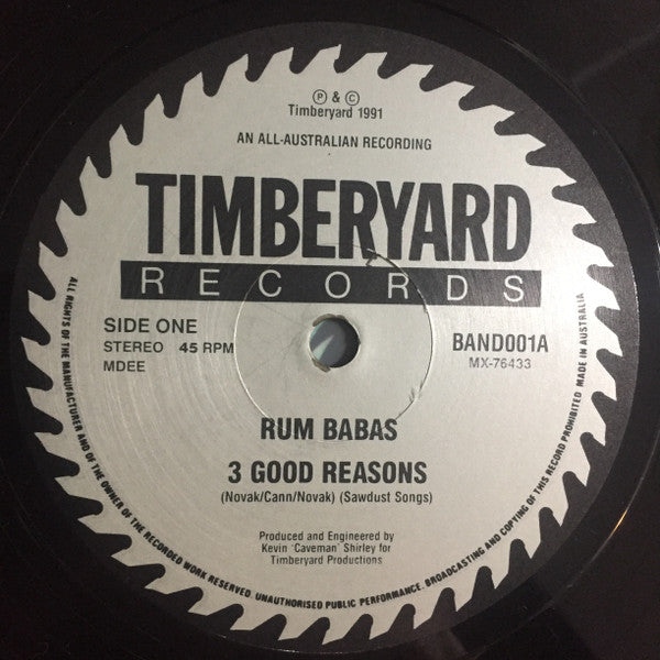 Rum Babas – 3 Good Reasons 10" vinyl record, image 3 of 7
