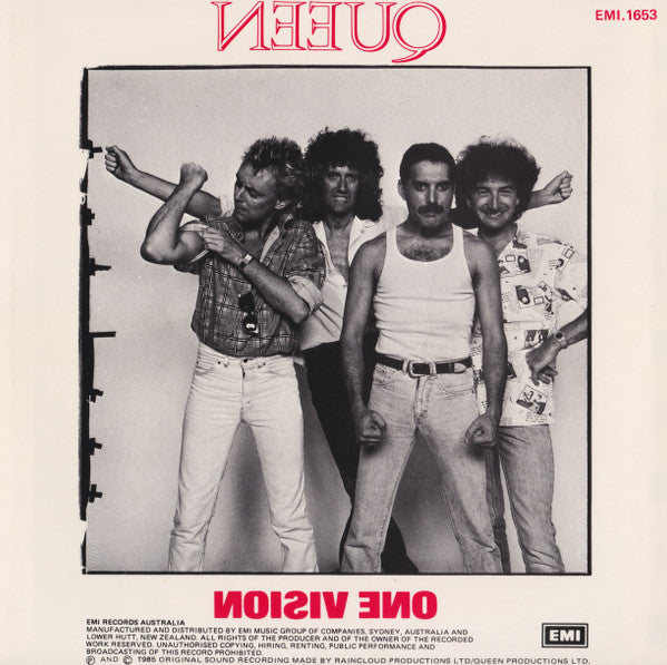 Queen – One Vision 7" vinyl record, image 2 of 6