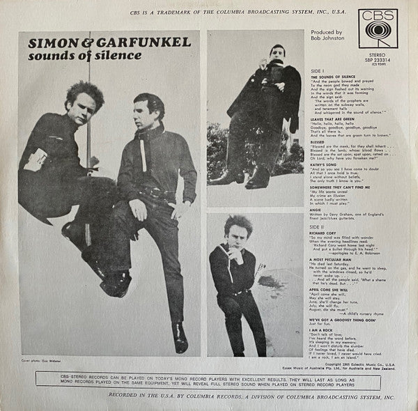 Simon & Garfunkel – Sounds Of Silence LP vinyl record, image 2 of 4