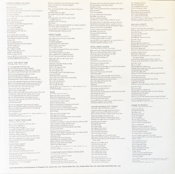 Carole Bayer Sager – Carole Bayer Sager LP vinyl record, image 6 of 8
