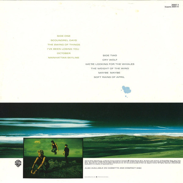 a-ha – Scoundrel Days LP vinyl record, image 2 of 6