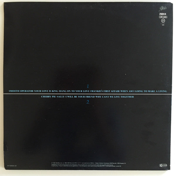 Sade – Diamond Life LP vinyl record, image 4 of 10