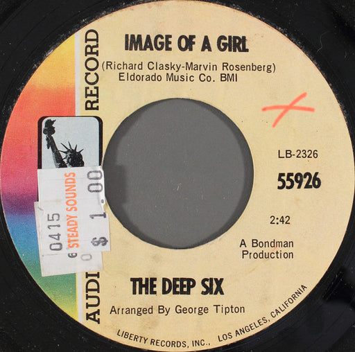 The Deep Six – Image Of A Girl 7" vinyl record, image 1 of 2