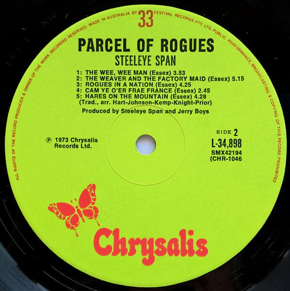 Steeleye Span – Parcel Of Rogues LP vinyl record, image 6 of 8