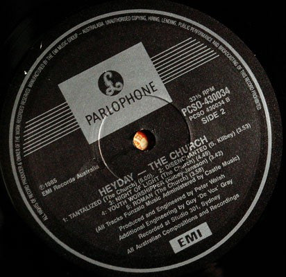 The Church – Heyday LP vinyl record, image 4 of 4