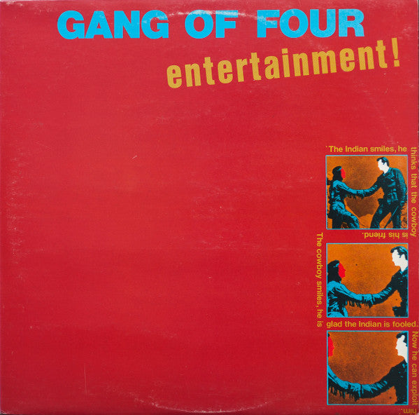 Gang Of Four – Entertainment! LP vinyl record, image 1 of 7