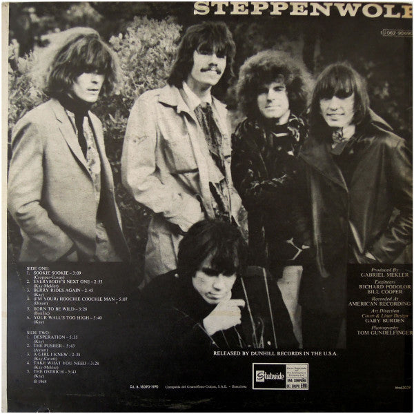 Steppenwolf – Steppenwolf LP vinyl record, image 2 of 4