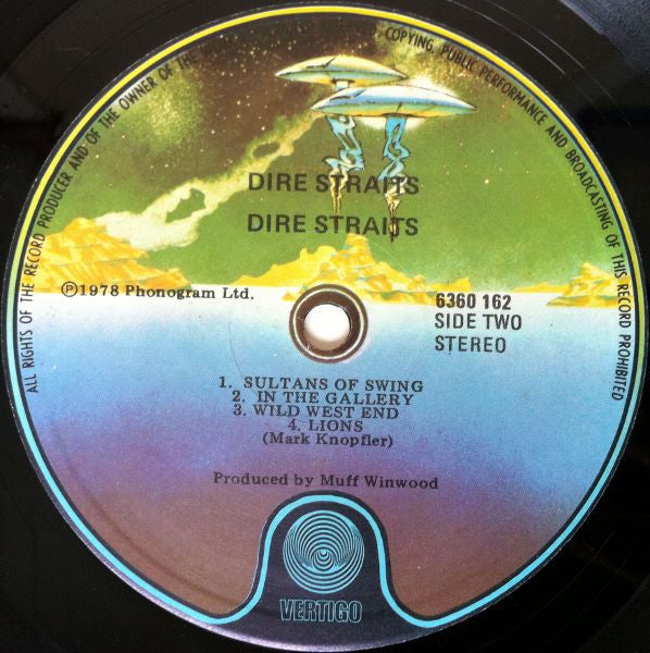 Dire Straits – Dire Straits LP vinyl record, image 4 of 6