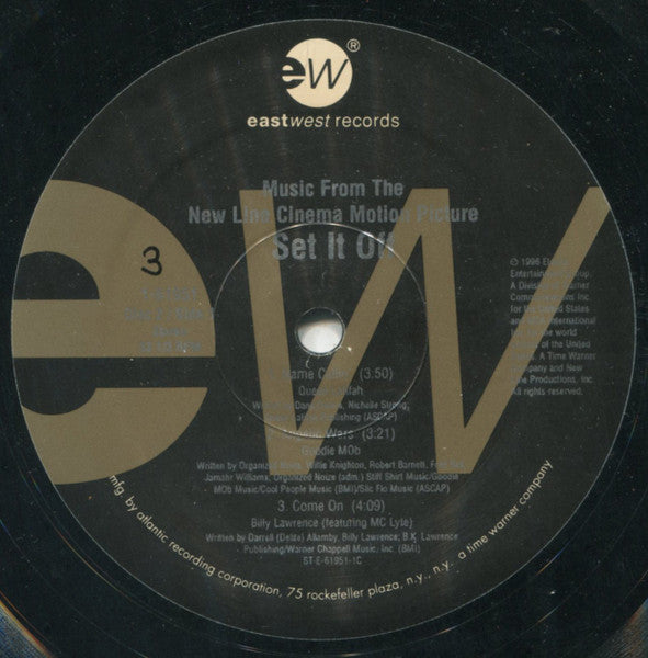 Various – Set It Off (Music From The New Line Cinema Motion Picture) (2xLP) LP vinyl record, image 7 of 8