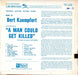 Bert Kaempfert – A Man Could Get Killed (Original Motion Picture Score) LP vinyl record, image 2 of 4
