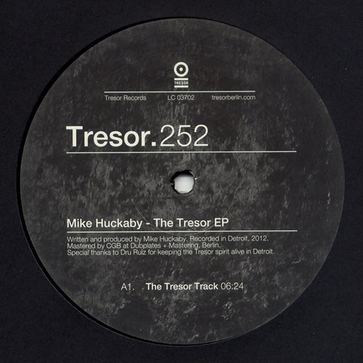 Mike Huckaby – The Tresor EP