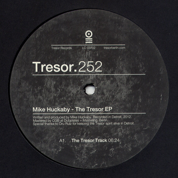 Mike Huckaby – The Tresor EP